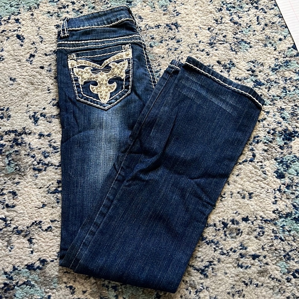Vintage Miss Chic Boot Cut Jeans